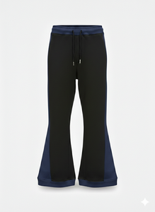 Pantalones Premium de Corte Ajustado, Cómodos, Forrados de Felpa, de Pierna Ancha con Efecto Desgastado - Product Image 2