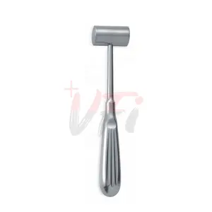 Toffey maillet 19cm taille de tête 22mm 165g Instruments de chirurgie plastique en acier inoxydable allemand - Product Image 1