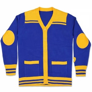 Cárdigan de Punto Personalizado para Mujer, Estilo Universitario, para Otoño e Invierno, Colores Personalizables - Product Image 1