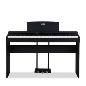 Pianoforte Digitale GDP 105 con 88 Tasti Pesati Standard, Tastiera a Martelli, Triplo Pedale, Cuffie, Adattatore di Alimentazione e Supporto per Pianoforte - Product Image 1