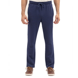Best Price Plus Size Men's Sport Casual Sweatpants Straight Joggers Track Pants with Drawstring <b>Waist</b> and Colored Wash - Product Image 1