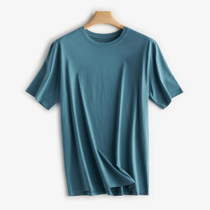 ผู้ผลิตเสื้อยืดขายส่ง เสื้อยืดเปล่าผ้าฝ้าย 100% สกรีนโลโก้ตามสั่ง เสื้อยืดผู้ชาย - Product Image 3