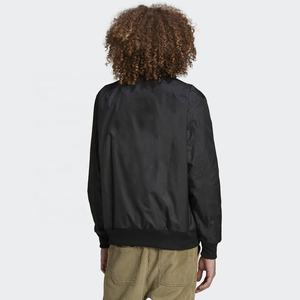 En gros Personnalisé Hommes D'hiver Bomber Casual Coupe-Vent 100% polyester Vers Le Bas Bomber Vestes - Product Image 3