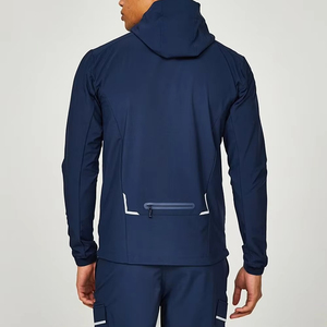 Chaqueta cortavientos deportiva para hombre, estilo streetwear, gruesa, 100% nailon, último diseño, conjunto de 2 piezas. - Product Image 2