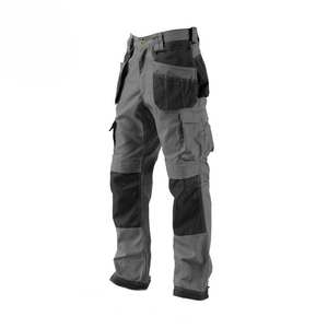 Pantalon de travail de sécurité pour hommes, polyester, fluorescent, vêtements de travail de construction, uniforme - Product Image 6