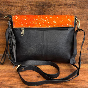2024 Designer High Quality Famous Brands Metallic Genuine Leather Crossbody <b>Bag</b> <b>for</b> <b>Women</b> Western Cowhide Wristlet Flap Handbags - Product Image 5