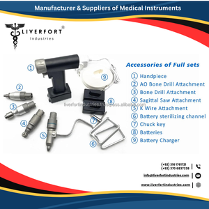 NUEVO Instrumento Quirúrgico Eléctrico, Mini Sistema de Taladro Multifunción, Microsierra Ortopédica Veterinaria, Acero Inoxidable y Plástico - Product Image 2