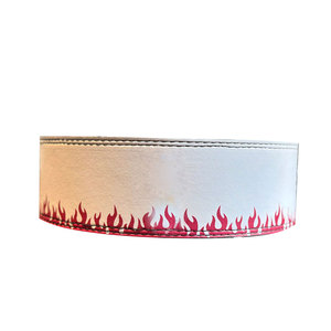 Cinturón de Cuero Vacuno Personalizado de Alta Calidad, Resistente, para Entrenamiento Físico, con Diseño Impreso - Product Image 5
