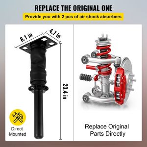 Ammortizzatore ad aria per cabina International Prostar 2008+ 3595977C96 3595977C95 Sospensione posteriore per camion aiuta ad ammorbidire il movimento durante la guida - Product Image 5