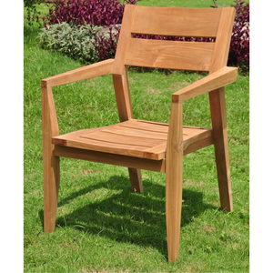 <b>Chair</b> <b>stacking</b> USA teak wood made in indonesian furniture solid wood - Product Image 1