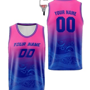 Sublimation 3D Printed Basketball Tank Tops Men's Customized Short Sleeve Vest Breathable Anti-Bacterial Comfy Waistcoat Jersey - Product Image 6