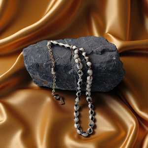 Bone Tasbih Mala Traditional Trendy Islamic <b>Gift</b> Premium Handcrafted Rosary Prayer Beads Tradebyd - Product Image 1