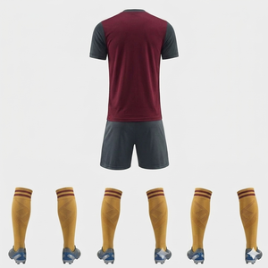 Uniforme de Fútbol 2026, Nuevo Modelo, 100% Poliéster, Antibacterial, Transpirable, de Secado Rápido, Personalizable al por Mayor para Equipos, OEM - Product Image 6