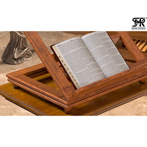 Soporte de Lectura de Madera Moderno, Ecológico y Hecho a Mano, Ajustable y Plegable, para Corán, Biblia, Libros de Cocina, Escritorio y Estudio - Product Image 6