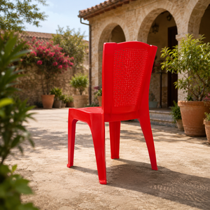 RETTAN VIRGIN Modern Ball <b>Chair</b> with Cross Back Design and Foam Filled Manual Recliner - Product Image 6