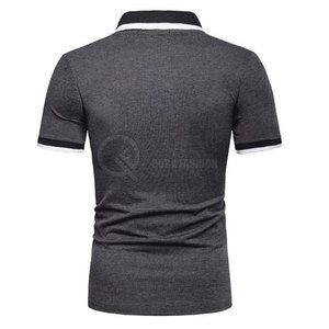 เสื้อโปโลผู้ชายทรงทันสมัยสวมใส่สบาย ดีไซน์ใหม่ล่าสุด พัฒนาขึ้นเพื่อการเล่นกอล์ฟ เทนนิส และการฝึกซ้อม - Product Image 2