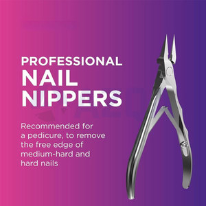 Coupe-ongles portables en acier inoxydable, lames pointues et affûtées, poignée à ressort lisse pour manucure et pédicure professionnelles - Product Image 5