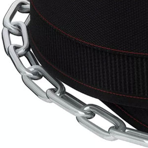 Pro Grade Dip Weightlifting Belt With <b>Chain</b> Customizable Training Gear For Dips Pullups Gym Workouts Customizable Design Options - Product Image 3