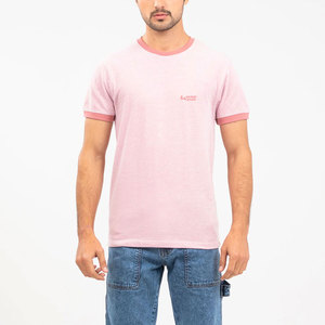 Camiseta de Hombre de Primera Calidad, Camiseta Más Vendida para Hombre, Color Sólido, MOQ Bajo, Camisetas Transpirables, Precio al por Mayor - Product Image 1