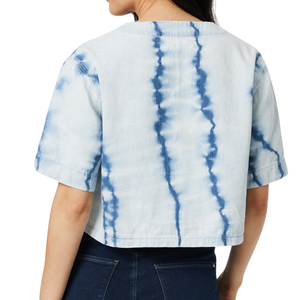 <b>Tie</b> Dye Womens Shirt Soft Cotton Casual Summer Wear OEM ODM - Product Image 3