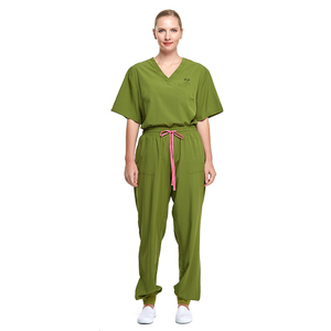 Uniformes Médicos de Manga Corta Tejidos en Algodón 100% para Hospital, Enfermería y Clínica, Conjuntos de Uniformes de Alta Calidad en Oferta - Product Image 5