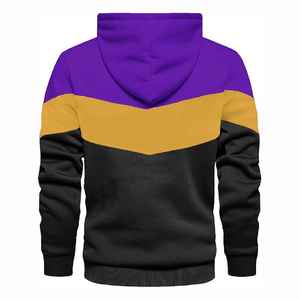 Clush Sports Sajjawal Zipper-Up Regular Fit 100% Cotton Fleece Heavyweight Solid Eco-Friendly Windproof <b>Waterproof</b> Winter Hoodie - Product Image 2
