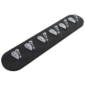 Porte-manteau mural de luxe pour chambre à coucher avec crochets décoratifs pour suspendre vêtements, manteaux, chapeaux et clés - Product Image 4