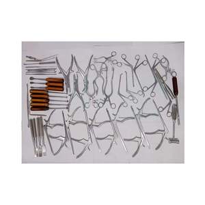 Nouveauté : Ensemble complet d'instruments de laminectomie vertébrale de haute qualité, 47 pièces, en acier inoxydable, manuel, réutilisable, autoclavable - Product Image 1