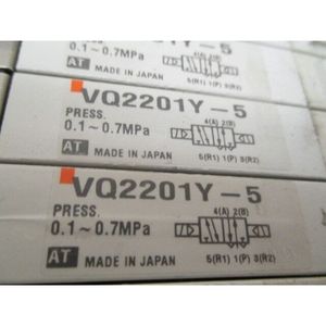 6 électrovannes pneumatiques SMC VQ2201Y-5 - Équipements et pièces semi-conductrices de confiance de la marque mondiale Legacy - Product Image 1