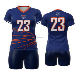 Uniformes de voleibol de alta calidad, ropa deportiva al por mayor directa de fábrica para mujeres, los maravillosos kits de voleibol de impresión - Product Image 4