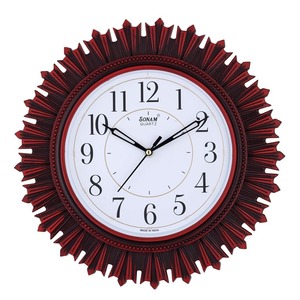 Horloge murale minimaliste de qualité export, style simple, mouvement à quartz silencieux pour la maison, le bureau, la cuisine, disponible en grande quantité - Product Image 2