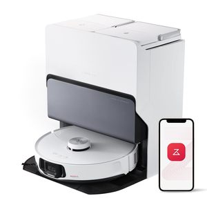Robot aspirateur et serpillière avec aspiration de 10000 Pa, vidage automatique et auto-nettoyant - Product Image 1