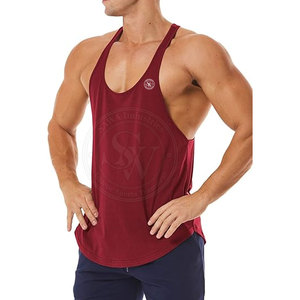 เสื้อกล้ามถักสำหรับผู้ชาย แห้งเร็ว ระบายอากาศได้ดี น้ำหนักเบา ยืดหยุ่น กระชับรูปร่าง เหมาะสำหรับออกกำลังกาย เพาะกาย และฝึกซ้อม - Product Image 3