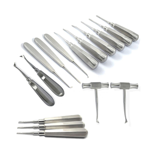 ชุดเครื่องมือถอนฟันแบบแมนนวล 7 ชิ้น ยี่ห้อ Dental PDL Elvatome Spade Mini Root Elevator Proximators Luxating ได้รับการรับรองมาตรฐาน CE ระดับ Class I - Product Image 2