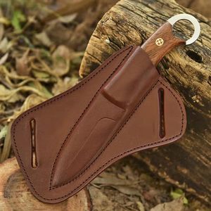 Nouveau couteau de poche EDC 2026, fait main, forgé à la main en acier Damas, pointe clip, lame pleine, manche en bois de rose, qualité industrielle - Product Image 3
