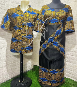 Combinaison personnalisée Samoa américaine Puletasi, robes sirène grande taille, tenues de couple - Product Image 4