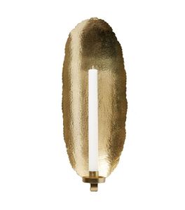 Aplique de Pared Decorativo de Latón, Portavelas de Pared para Decoración Interior Moderna y Lujosa de Hogares, Hoteles, Restaurantes y Oficinas - Product Image 1