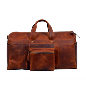 Bolsa de Viaje de Cuero de Gran Capacidad, Estilo Personalizado, de Lujo, para Hombre y Mujer - Product Image 1