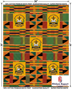 Fabricante de Tela Africana Kente de Lujo, Proveedor de Textiles para Uniformes de Iglesia, Aniversarios y Conveniones - Product Image 3