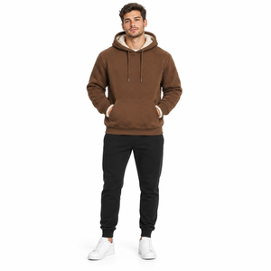 Mens Premium Cotton <b>Hoodie</b> Soft Fleece <b>Lined</b> Pullover <b>Hoodie</b> For Casual Outdoor Wear New Collection Style 26 premium quality - Product Image 1