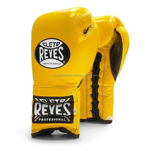 Custom Professional Leather Boxing <b>Gloves</b> for Closure Moisture Wicking Breathable Design-Customizable Colors Patterns Logo - Product Image 1