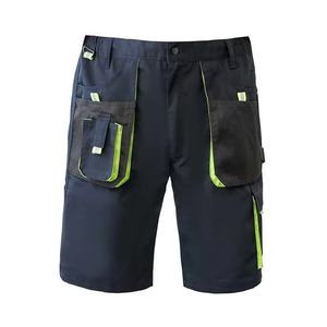 กางเกงขาสั้นผู้ชายแบบสะท้อนแสงสำหรับงานอุตสาหกรรม  แบบ Hi-Vis  ปรับแต่งได้เพื่อความปลอดภัย - Product Image 1
