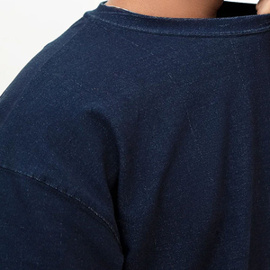 T-shirt Homme Oversize Demi-Manches Col Rond Coupe Longue Épaules Tombantes Haute Qualité Vente en Gros Fabriqué au Pakistan - Product Image 6