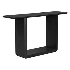 Consolle Mirod Elegante e Minimalista in Legno Naturale Impiallacciato con Angoli Curvi e Base a U per Facile Posizionamento nell'Arredamento Domestico - Product Image 5