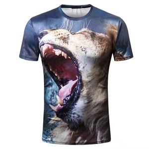 Camiseta Sublimada Personalizada al por Mayor para Hombre, Camiseta Sublimada con Estampado Completo para Hombre en Venta - Product Image 4