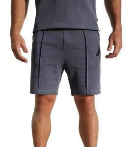 กางเกงวอร์มขาสั้นผ้าคอตตอนหนาแบบผูกเชือกสำหรับผู้ชายใส่ได้ทั้งชายและหญิงโลโก้ได้ตามต้องการ - Product Image 1