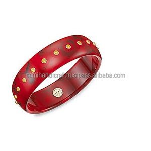 Último diseño, nuevo aspecto, mejor calidad, fabricante y exportador de brazaletes de resina multicolor de la India - Product Image 4