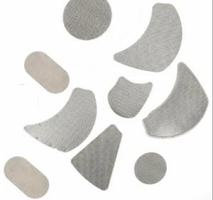 Filtre industriel en polyester PET pour la filtration des fibres en phase fondue, disque filtrant multicouche en acier inoxydable - Product Image 3