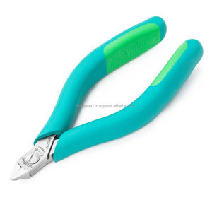 Weller Erem 5" Alicates de corte lateral de cabeza puntiaguda y aliviada 2622NB de alta calidad, seguros para ESD, de acero inoxidable, personalizados para bricolaje - Product Image 2