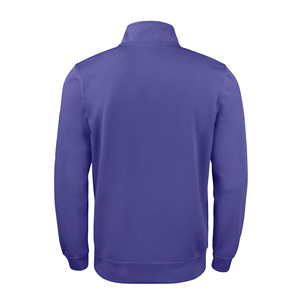 Sweat-shirt en molleton épais pour homme, col demi-zip, coupe confortable, idéal pour l'automne et l'hiver. - Product Image 2